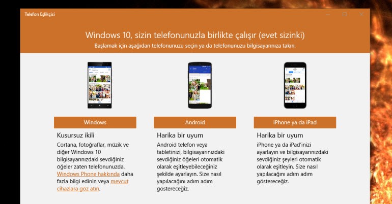 Telefonumu Windows 10 Nasıl Bağlarım 1