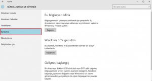 windows10-eski-sisteme-donme