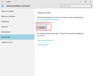 indows-10-cihazımı-bul-ayarı