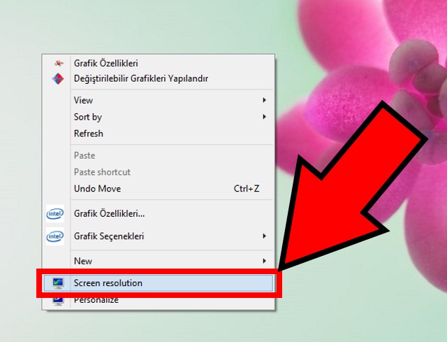 Bilgisayarda Ekran Çözünürlüğü Nasıl Değiştirilir 1