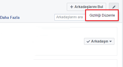 Facebook Arkadaş Listesi Nasıl Gizlenir 2