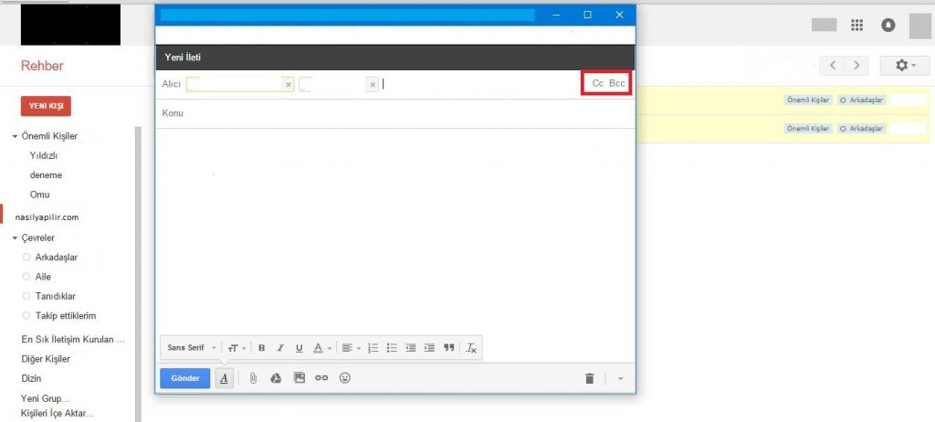 Gmail ile Toplu Mail Gönderme Nasıl Yapılır 6