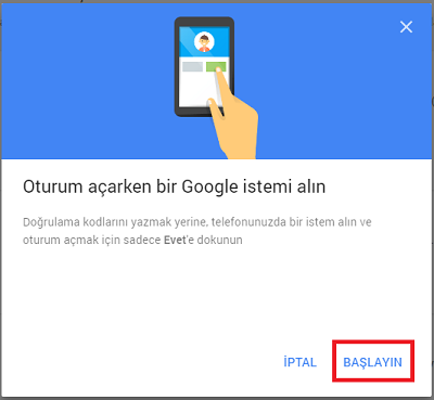 Google'a Şifre Kullanmadan Telefonla Nasıl Giriş Yapılır 3