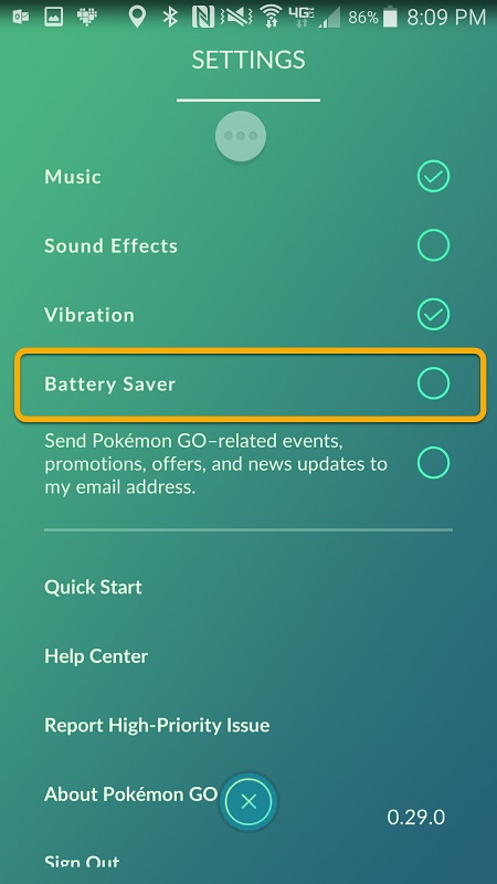Pokemon GO Uygulamasında Batarya Tasarrufu Nasıl Yapılır 1
