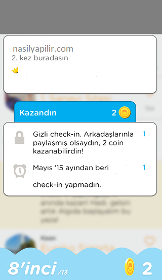 Swarm'da Gizli Check-In Nasıl Yapılır 2