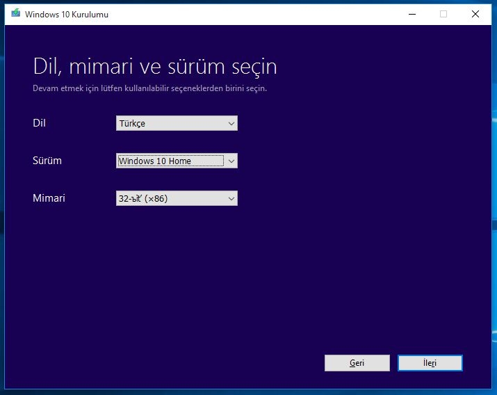 USB Bellekten Üzerinde Windows 10 Nasıl Yüklenir 2