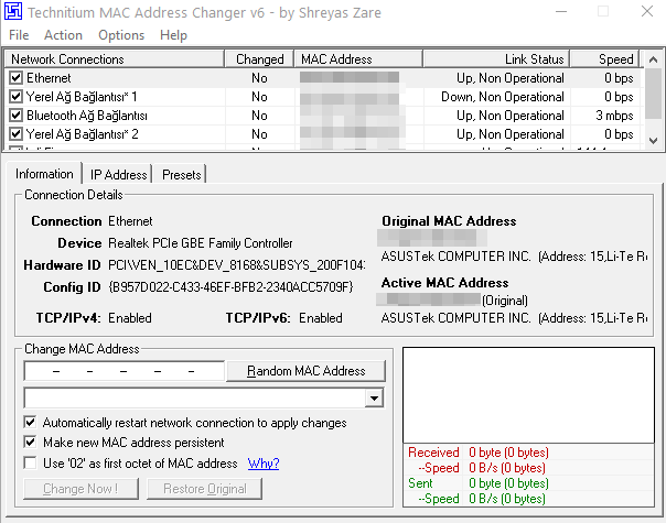 Windows 10 İşletim Sisteminde MAC Adresi Nasıl Değiştirilir 5