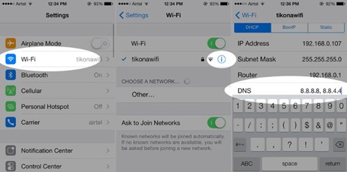 iphone-dns-değiştirme-nasıl-yapılır